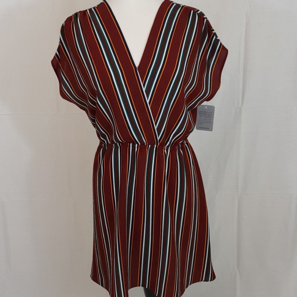 NWT Como Vintage Striped Dress Size X-Large